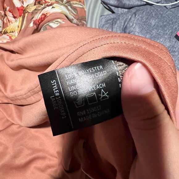 Windsor Floral Chiffon Skirt size xl - Picture 8 of 10